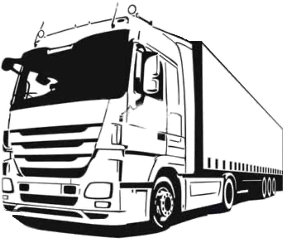 Векторна ілюстрація вантажівки